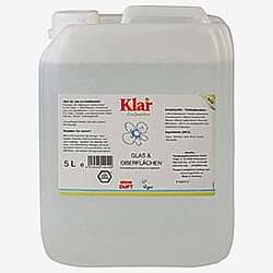 Klar Organik Cam ve Yüzey Temizleyici  Kokusuz Camsil  5L