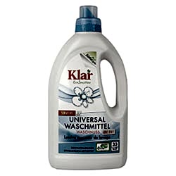 Klar Organik Sabun Cevizi özlü Sıvı Çamaşır Deterjanı  Kokusuz  1 5L