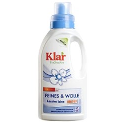 Klar Organik İpek  Yünlü ve Narin Çamaşırlar için Sıvı Deterjan  Kokusuz  500ml