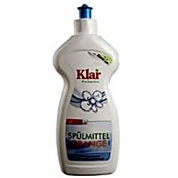 Klar Organik Sıvı Elde Bulaşık Deterjanı  Portakal Kokulu  500ml