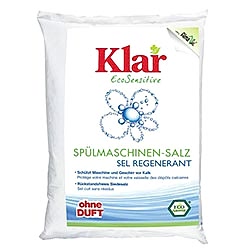 Klar Organik Bulaşık Makinesi Tuzu  Kokusuz  2Kg