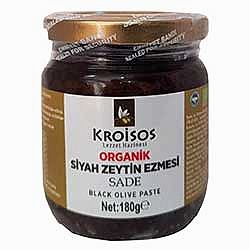 Kroisos Organik Siyah Zeytin Ezmesi 180g