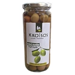 Kroisos Organik Yeşil Zeytin  Çizik  300g