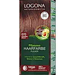 Logona Organik Bitkisel Toz Saç Boyası  070 Kestane 