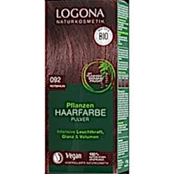 Logona Organik Bitkisel Toz Saç Boyası  092 Kızıl Kahve 