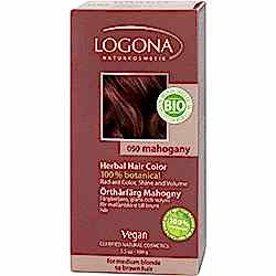 Logona Organik Bitkisel Toz Saç Boyası  Bordo 