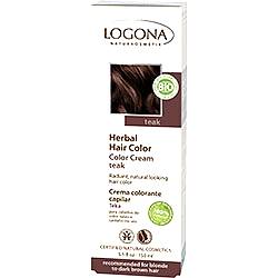 Logona Organik Bitkisel Krem Saç Boyası  Teak Ağacı 