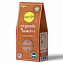 Monn Bio Organik Kakaolu Fındıklı Bisküvi 60g
