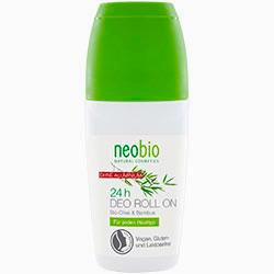 Neobio Organik 24 Saat Etkili Deo Roll-on  Zeytin & Bambu  50ml