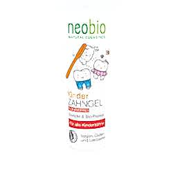 Neobio Organik Çocuk Diş Macunu  Florürsüz  Elma ve Papaya Özlü  50ml