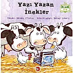 Organik Kitap: Yazı Yazan İnekler  Doreen Cronin 
