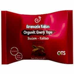 OTS Organik Aramızda Kalsın Enerji Topu  Badem  Kakao  32g