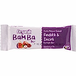 OTS Organik Bamba Bar  Fındık & İncir  30g