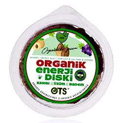 OTS Organik Enerji Diski  Kayısı & Üzüm & Badem  25g