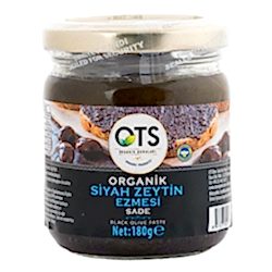 OTS Organik Siyah Zeytin Ezmesi 180g