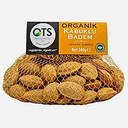 OTS Organik Kabuklu Badem 500g
