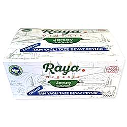 Raya Organik Taze Beyaz Peynir  Jersey A2 Süt  300g