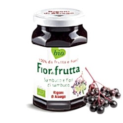 Fiordifrutta Organik Kara Mürver Püresi  Sambuco 1 5kg Meyveden  250g