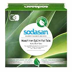 SODASAN Organik Bulaşık Makinesi Tableti 25 Adet