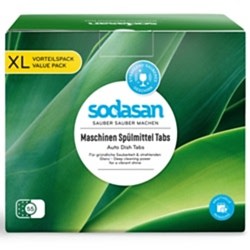 SODASAN Organik Bulaşık Makinesi Tableti 50 Adet
