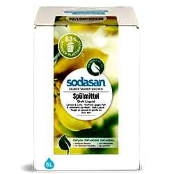 SODASAN Organik Elde Bulaşık Yıkama Sıvısı  Limonlu  5L