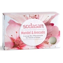 SODASAN Organik Sabun  Badem & Avokado  100g