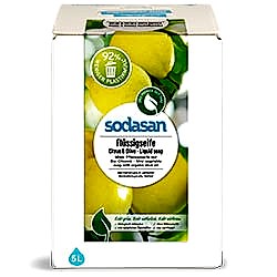 SODASAN Organik Sıvı Sabun  Limon-Zeytin Özlü  5L