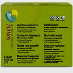 Sonett Organik Bulaşık Makinesi Yıkama Tozu 1 5Kg