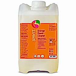 Sonett Organik Yağ Çözücü  Portakallı Güçlü Temizleyici  5L