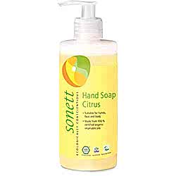 Sonett Organik Sıvı El Sabunu Citrus  Limon  300ml
