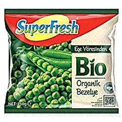 Superfresh Organik Dondurulmuş Bezelye 450g