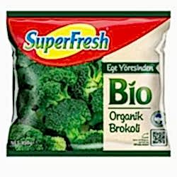 Superfresh Organik Dondurulmuş Brokoli 450g