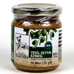 Tardaş Egenin Organik Yeşil Zeytin Ezmesi 180g