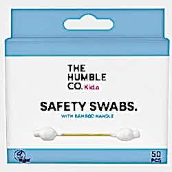 The Humble Bambu Bebek Kulak Temizleme Çubuğu  Beyaz  50 Adet