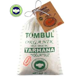 Tombul Organik Yoğurtsuz Bebek Tarhanası 500g  Bez Kese 