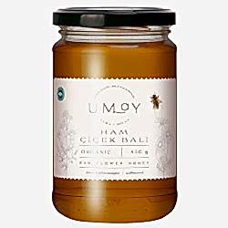 Umay Organik Ham Çiçek Balı  Filtre Edilmemiş  850g