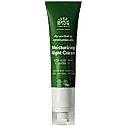 Urtekram Organik Nemlendirici Gece Kremi  Normal & Karma Ciltler  Aloe Vera & Jojoba  50ml