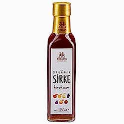 Yerlim Organik Karışık Sirke  Şeftali  Armut  Dut  İncir  Portakal  Nar  250ml