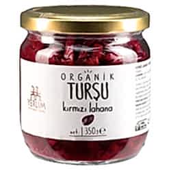 Yerlim Organik Kırmızı Lahana Turşusu 350g