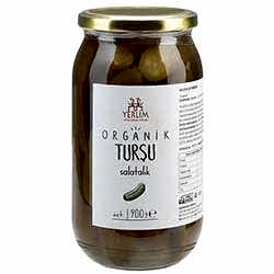 Yerlim Organik Salatalık Turşusu 900g