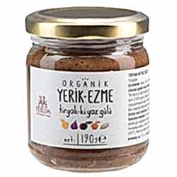 Yerlim Organik Meyveli Badem Ezmesi  Yaz Meyveleri  190g
