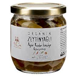 Yerlim Organik Zeytinyağlı Ayşe Kadın Fasulye Kavurma 320g