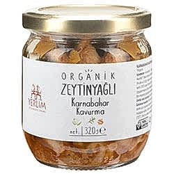Yerlim Organik Zeytinyağlı Karnabahar Kavurma 320g