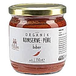 Yerlim Organik Biber Püresi 350g