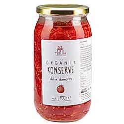 Yerlim Organik Dilim Domates Konservesi 900g