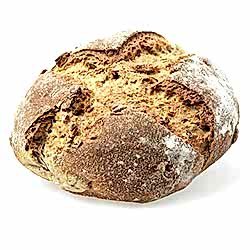 Yerlim Organik Ekşi Mayalı Tam Buğday Ekmek  Cevizli  630g