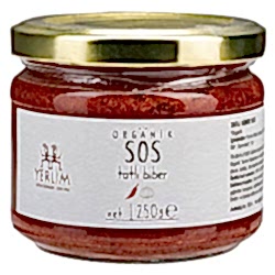Yerlim Organik Kırmızı Biber Sos 250g