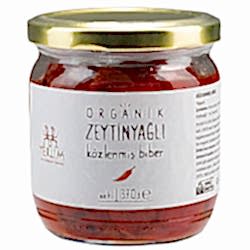 Yerlim Organik Zeytinyağlı Közlenmiş Biber 370g