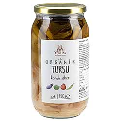 Yerlim Organik Karışık Sebze Turşusu 950g