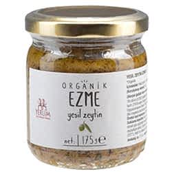 Yerlim Organik Yeşil Zeytin Ezmesi 175g